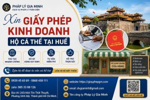 Xin giấy phép kinh doanh hộ cá thể tại Huế