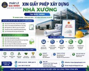 Xin giấy phép xây dựng nhà xưởng tại Bắc Ninh