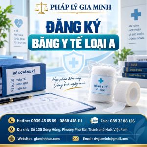 Đăng ký băng y tế loại A