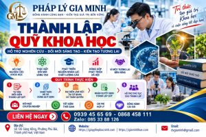 Thành lập quỹ khoa học