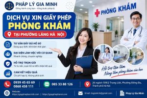 Dịch vụ xin giấy phép phòng khám tại phường Láng Hà Nội